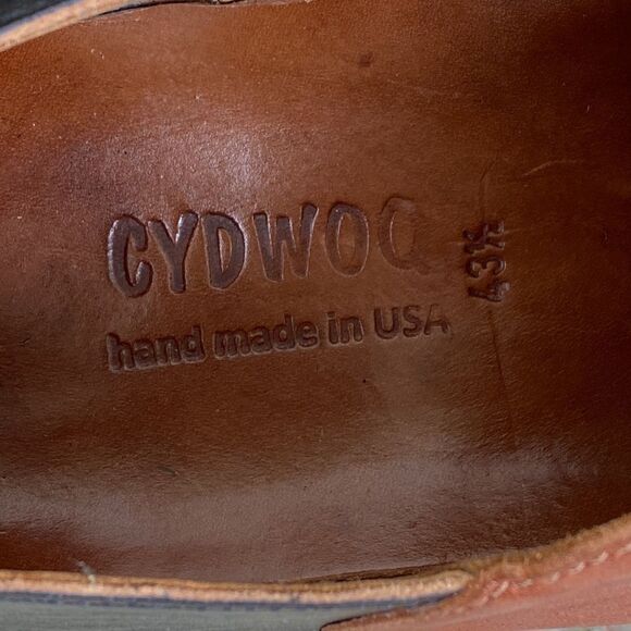 CYDWOQ Olds Handcrafted Leather Derby Shoes - Picture 10 of 13